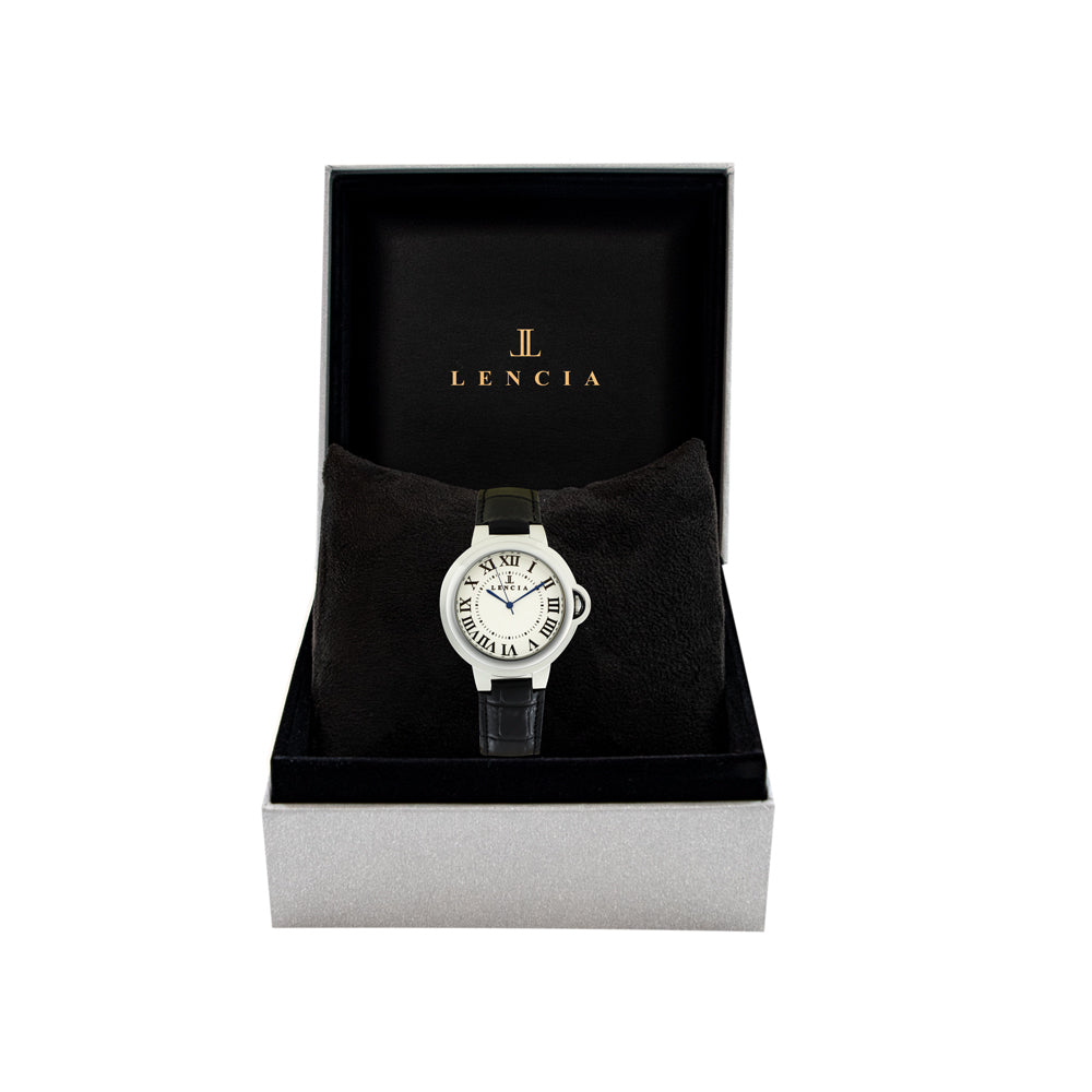 Lencia Leather Men Analog Watch-LC7374B - image 12