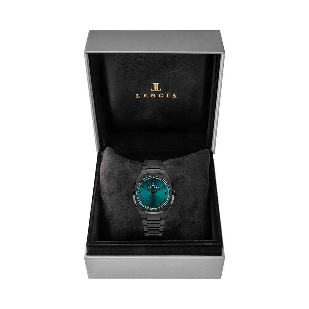 Lencia Men's Stainless Steel Analog Watch LC1015C1 - image 7