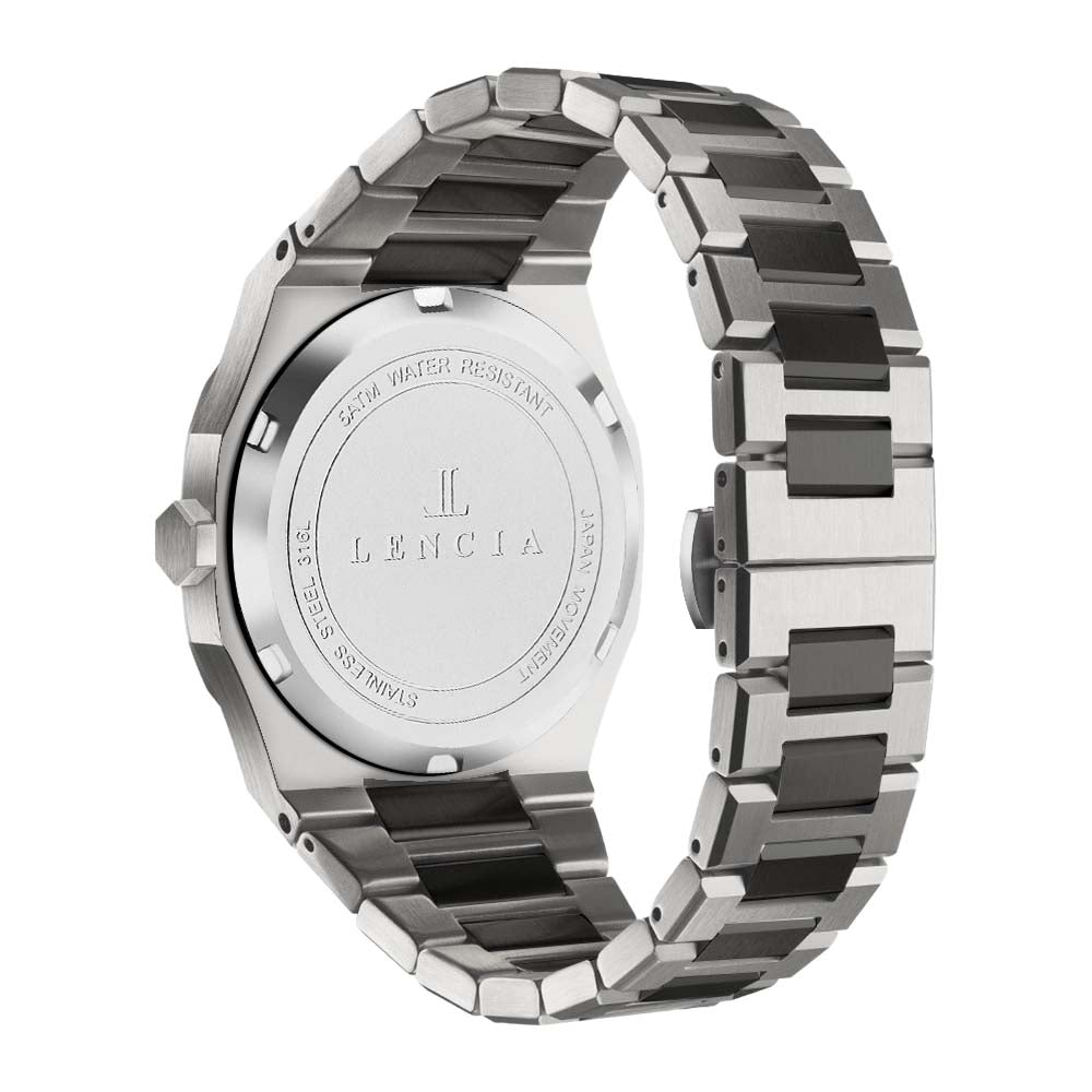 Lencia Men's Stainless Steel Analog Watch LC1015C1 - image 14