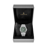 Lencia Men's Stainless Steel Chronograph Watch LC1015K1 - image 6