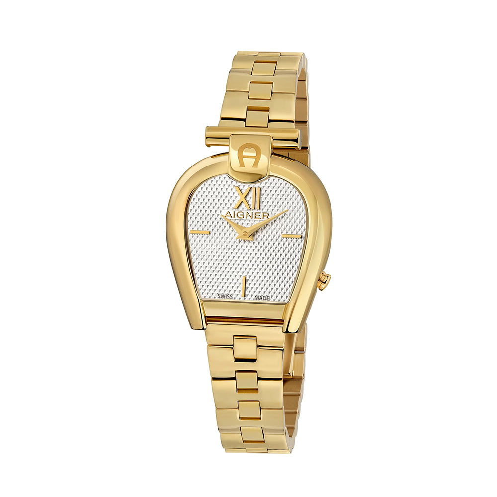 Aigner Sassari Women's Silver Dial Stainless Steel ARWLG2000604