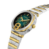 Aigner Taviano Women's Green Dial Silver Gold Watch ARWLG0000702 - image 2