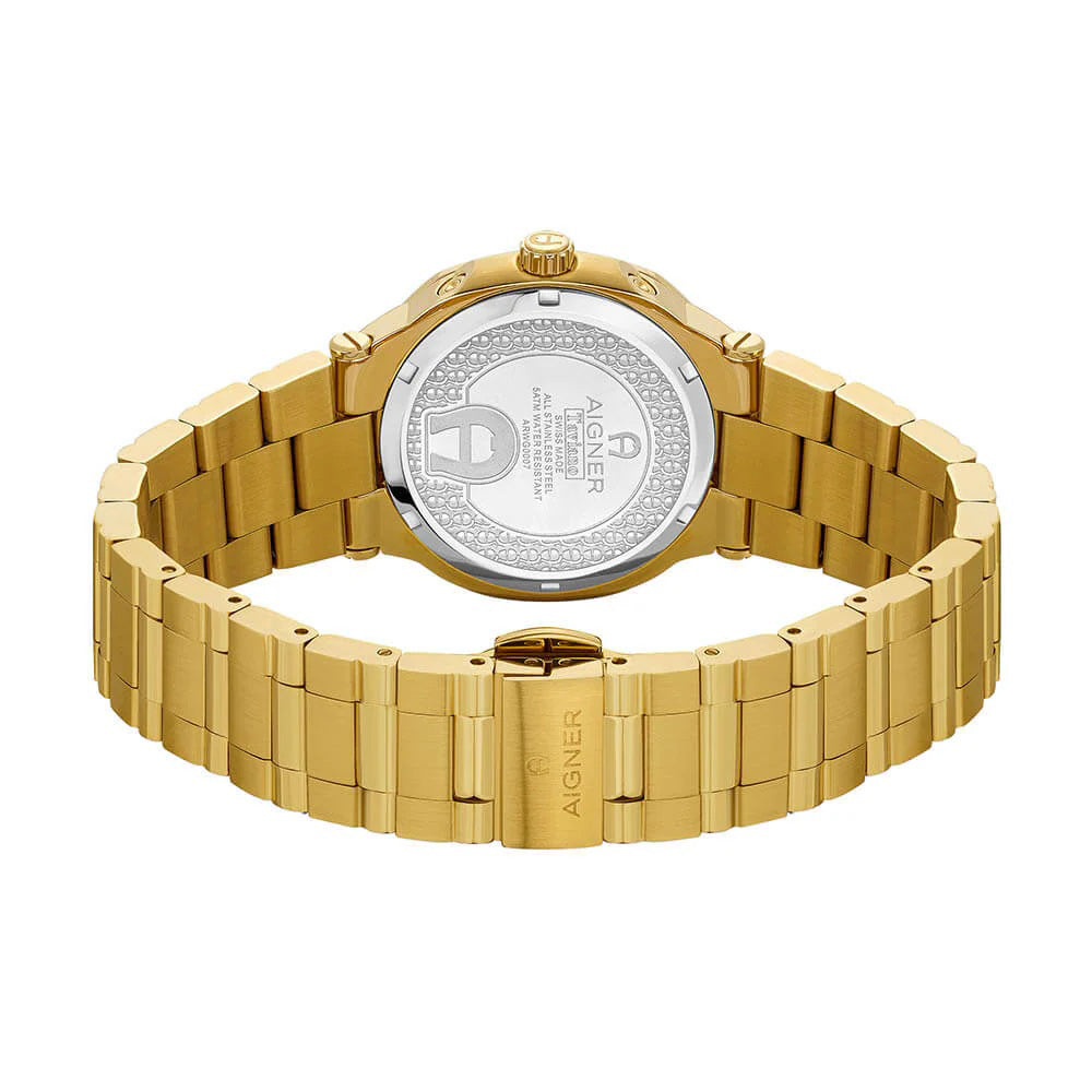 Aigner Taviano Women's Light Gold Dial Golden watch ARWLG0000701 - Image 3
