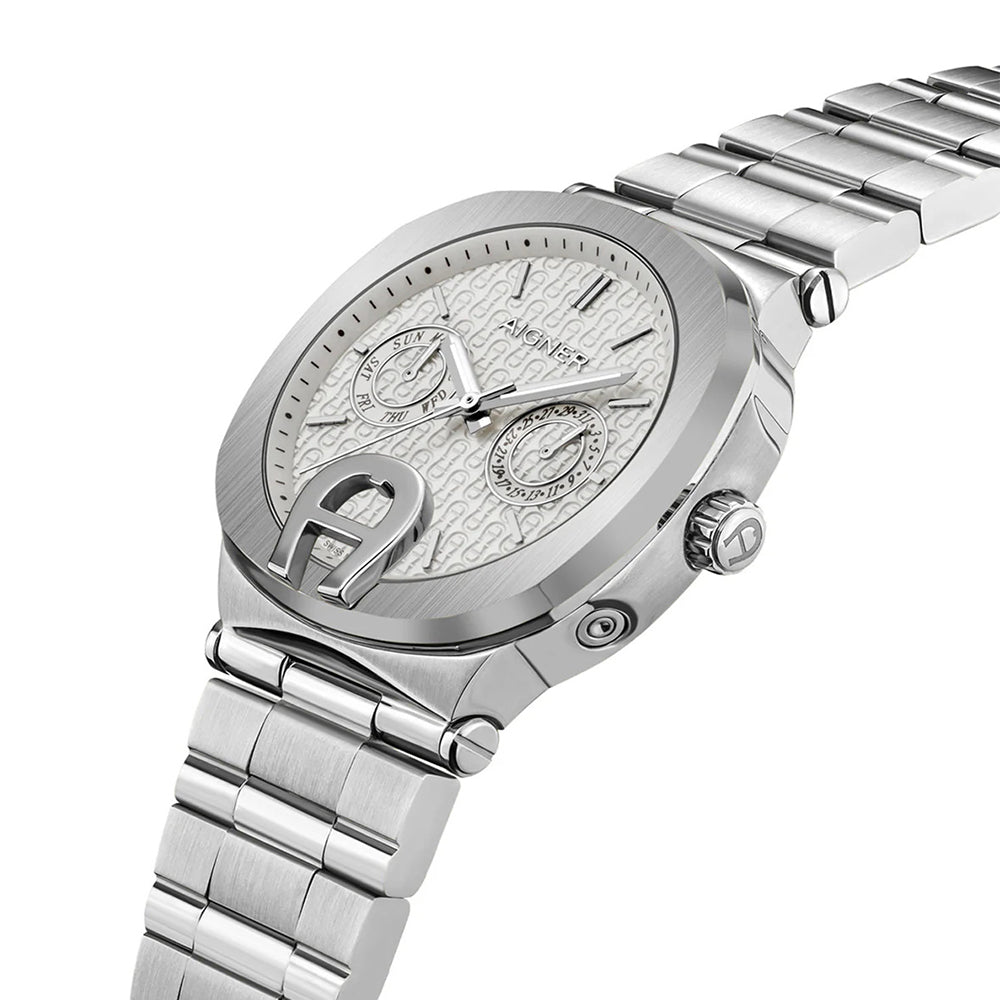 Aigner Taviano Women's White Dial Silver Watch ARWLG0000704 - Image 2