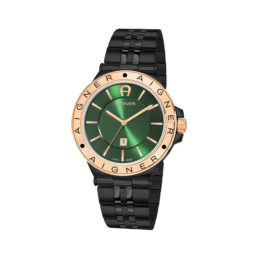 Aigner Trieste Swiss Made Green Men's Watch A141105