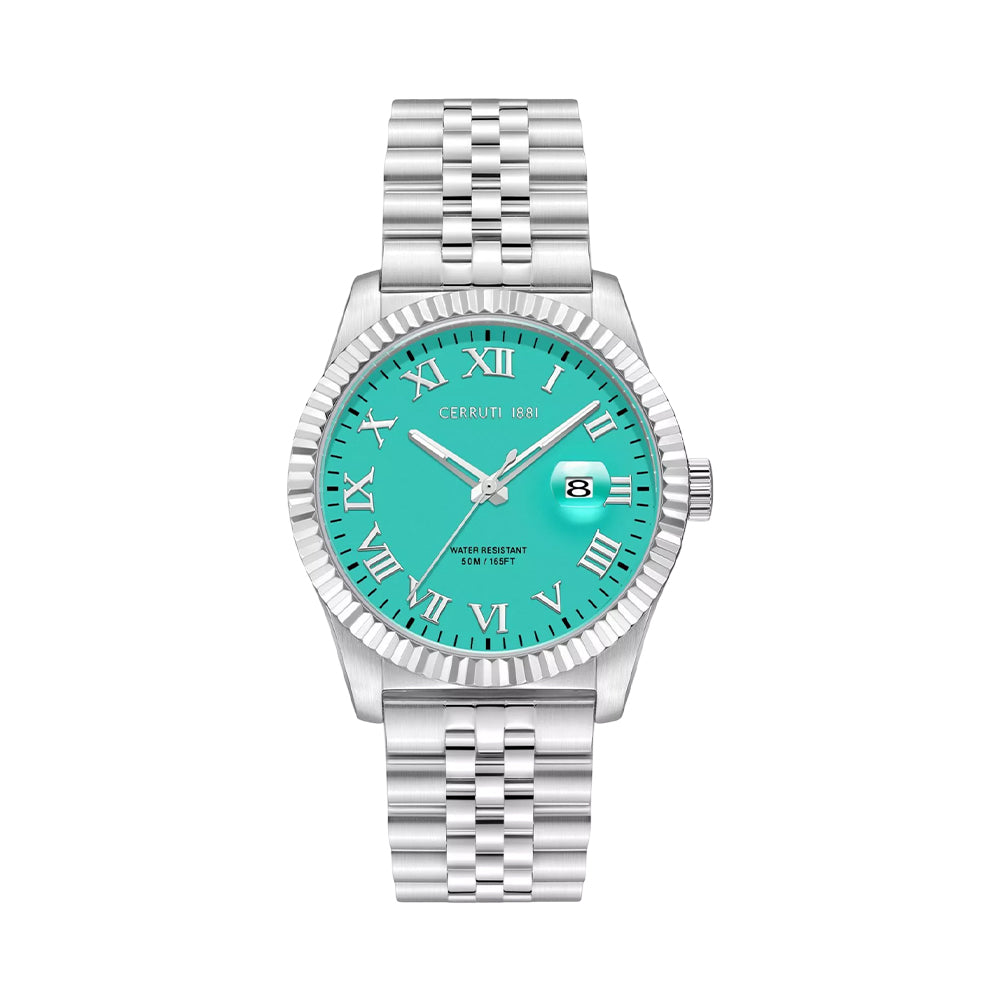 CERRUTI 1881 Baccio Men's Blue Dial Silver Watch CIWGH0019802