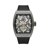 Cerruti 1881 Calliano Automatic Black Dial Rectangular Men'S Watch CIWGE0095801