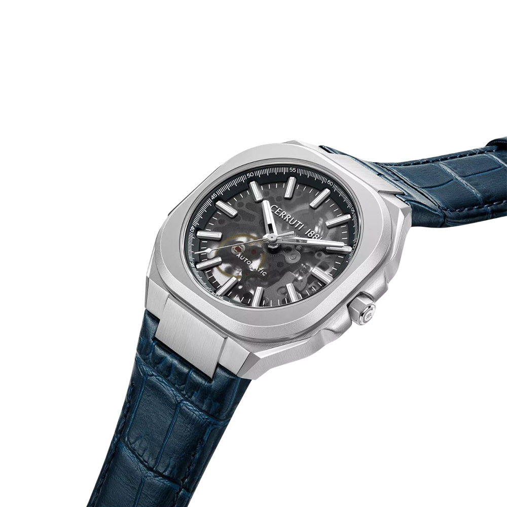 CERRUTI 1881 Contemporary Skeleton Men's Transparent Dial Automatic Watch CIWGE0050203 - Image 2