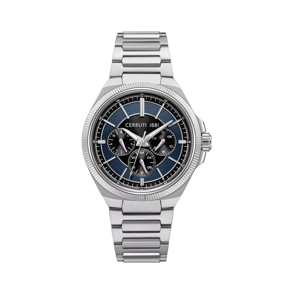 Cerruti 1881 Faedo Blue Dial Stainless Steel Bracelet Men'S Watch CIWGK0084502