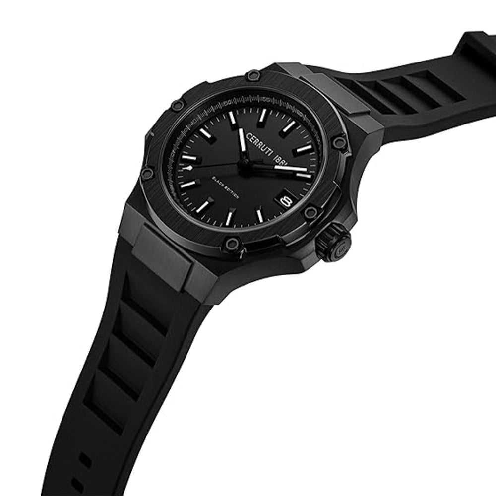 Cerruti 1881 Lucardo Black Dial Oversized Men'S Watch CIWGM0096701 - Image 2