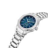 CERRUTI 1881 Lucardo Men's Blue Guilloché Dial Silver Watch CIWGK0050801 - Image 2
