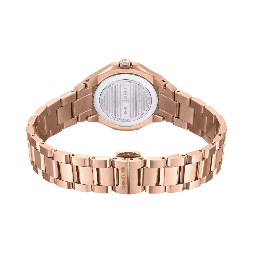 Cerruti 1881 Lucardo Women's Rose Gold Green Watch CIWLG0086401 - Image 3