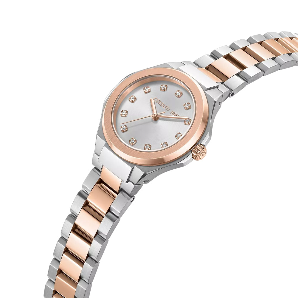 Cerruti 1881 Lucardo Women's Two Tone Watch CIWLG0086406 - Image 2