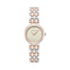 Cerruti 1881 Lusia Rose Gold Silver Dual Tone Bracelet Women'S Watch CIWLG0095704