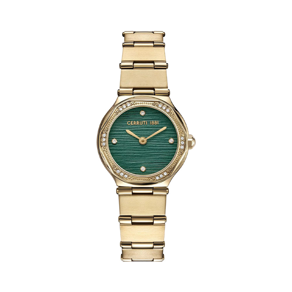 Cerruti 1881 Rendinara Women's Gold Steel Watch CIWLG0060502