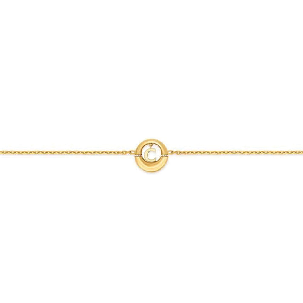 Cerruti 1881 Valeria Women'S Stainless Steel Gold Plated Chain Bracelet CIJLB0014607 - image 2