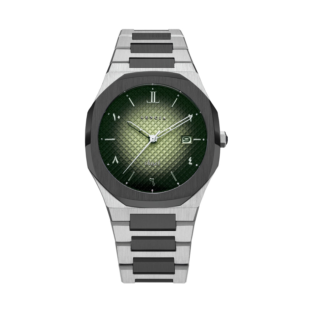 Chisel Contrast Chrono Watch by Lencia LC1015D - image 5