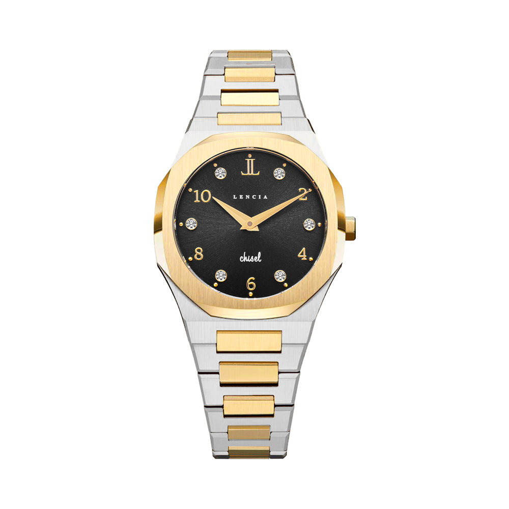 Chisel Noir Watch by Lencia LC0015M - image 5