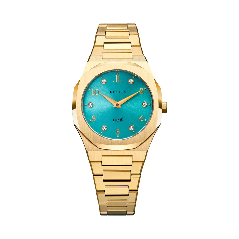 Chisel Noir Watch by Lencia LC0015M - image 3
