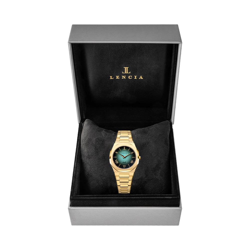 Chisel Contrast Watch by Lencia LC0015K - image 4