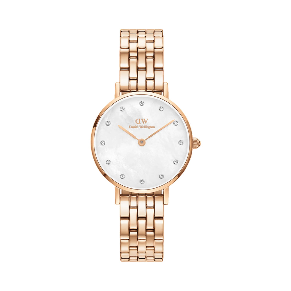 Daniel Wellington Petite Lumine 5-Link Melrose Women's Watch DW00100613K