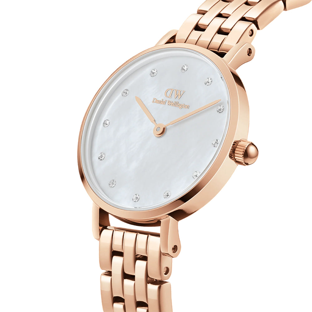 Daniel Wellington Petite Lumine 5-Link Melrose Women's Watch DW00100613K - Image 2