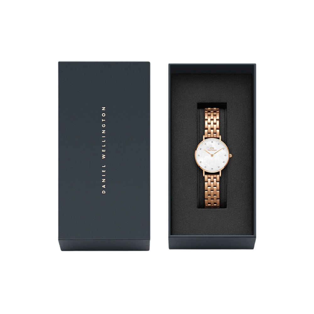 Daniel Wellington Petite Lumine 5-Link Melrose Women's Watch DW00100613K - Image 4