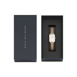 Daniel Wellington Quadro Women's White Dial Rose Gold Watch DW00100431 - Image 4