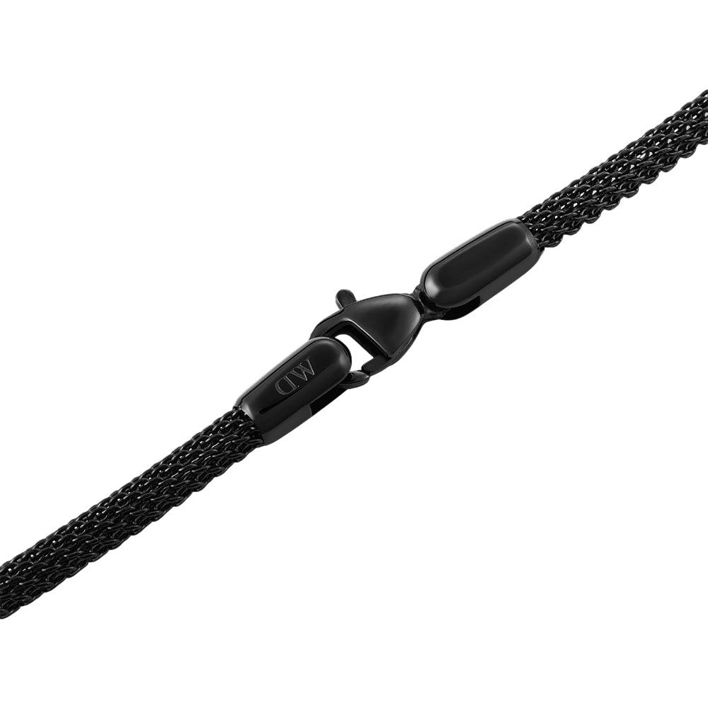 Daniel Wellington Tide Mesh Ashfield Black Stainless Steel Bracelet for Women DW00400697 - image 2