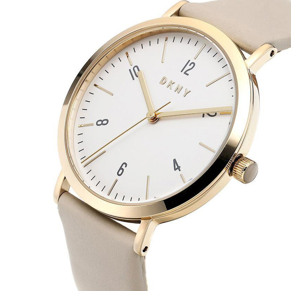 DKNY Women's Minetta Leather Strap Watch NY2506 - image 6