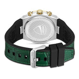 Ducati Automatic Green Dial Leather Strap Watch For Men DTWGC0001101 - image 3