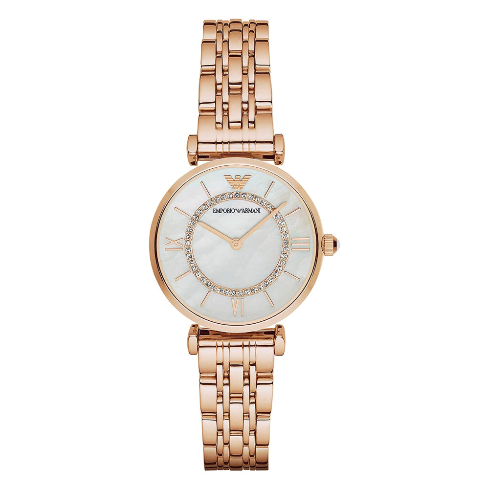 Emporio Armani Rose Gold Bracelet Watch AR1909