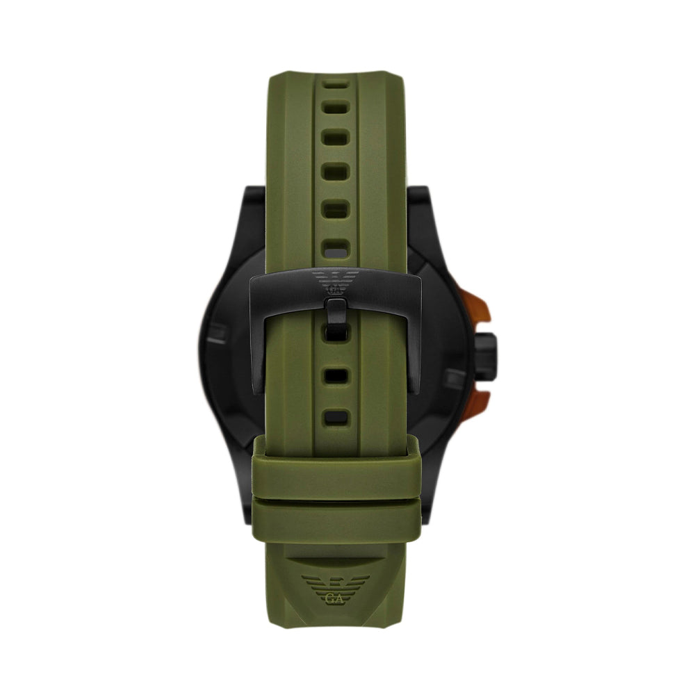 Emporio Armani Three-Hand Date Polyurethane Watch AR11540 - image 3
