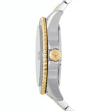 Emporio Armani Three-Hand Date Two-Tone Stainless Steel Watch and Bracelet Set AR80063SET - Image 2