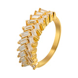 Fabian Ladies Gold Plated Ring, FLJ-CG20R3898S-R.G5