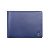 Fabian Leather Brown/Blue Wallet For Men - FMW-SLG51-BRNBL