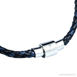 Fabian Men's Sky Blue Black Bracelet FMB-JMYLB102 - image 2