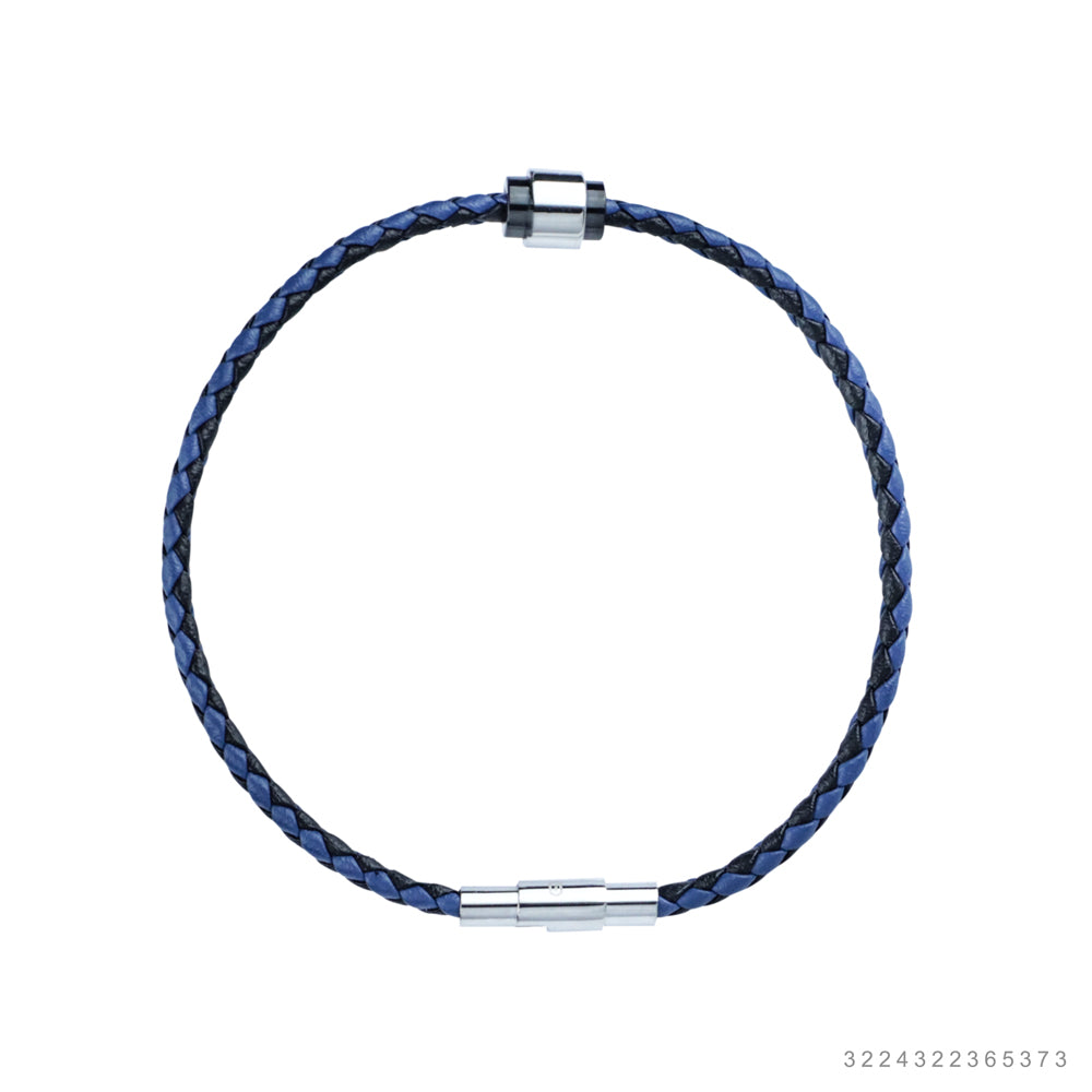 Fabian Men's Blue Black Bracelet FMB-JMYLB103-BBL - image 2