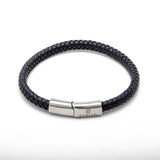 Fabian Men's Blue Brown Bracelet FMB-JMYLB104-BBL