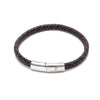 Fabian Men's Incredible Brown Black Bracelet FMB-JMYLB109-BBL