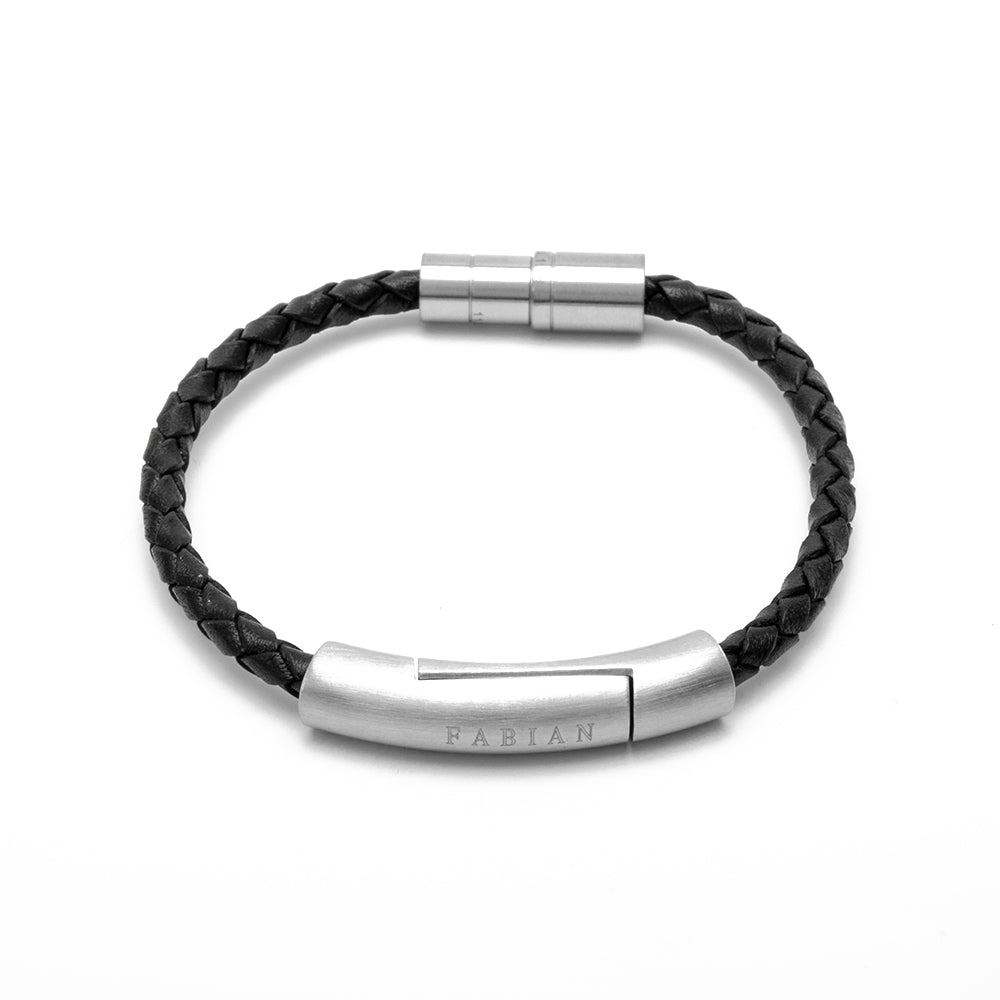 Fabian Men's Majestic Black Bracelet FMB-B2899-001-B-19