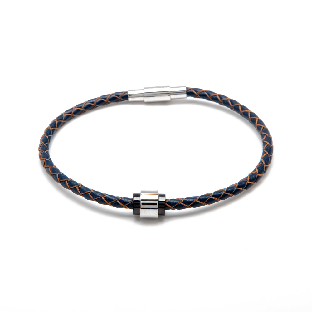 Fabian Men's Mesmerizing Blue Bracelet FMB-JMYLB103-BL