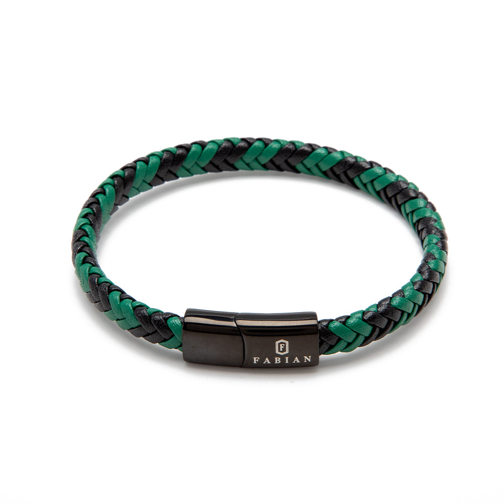 Fabian Men's Tender Green Bracelet FMB-JMYLB114-BGR