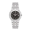GF Ferre Men's Black Dial Stainless Steel Watch GFSSBK8067G