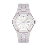 GF Ferre Men's Silver Dial Stainless Steel Watch GFSS8088G