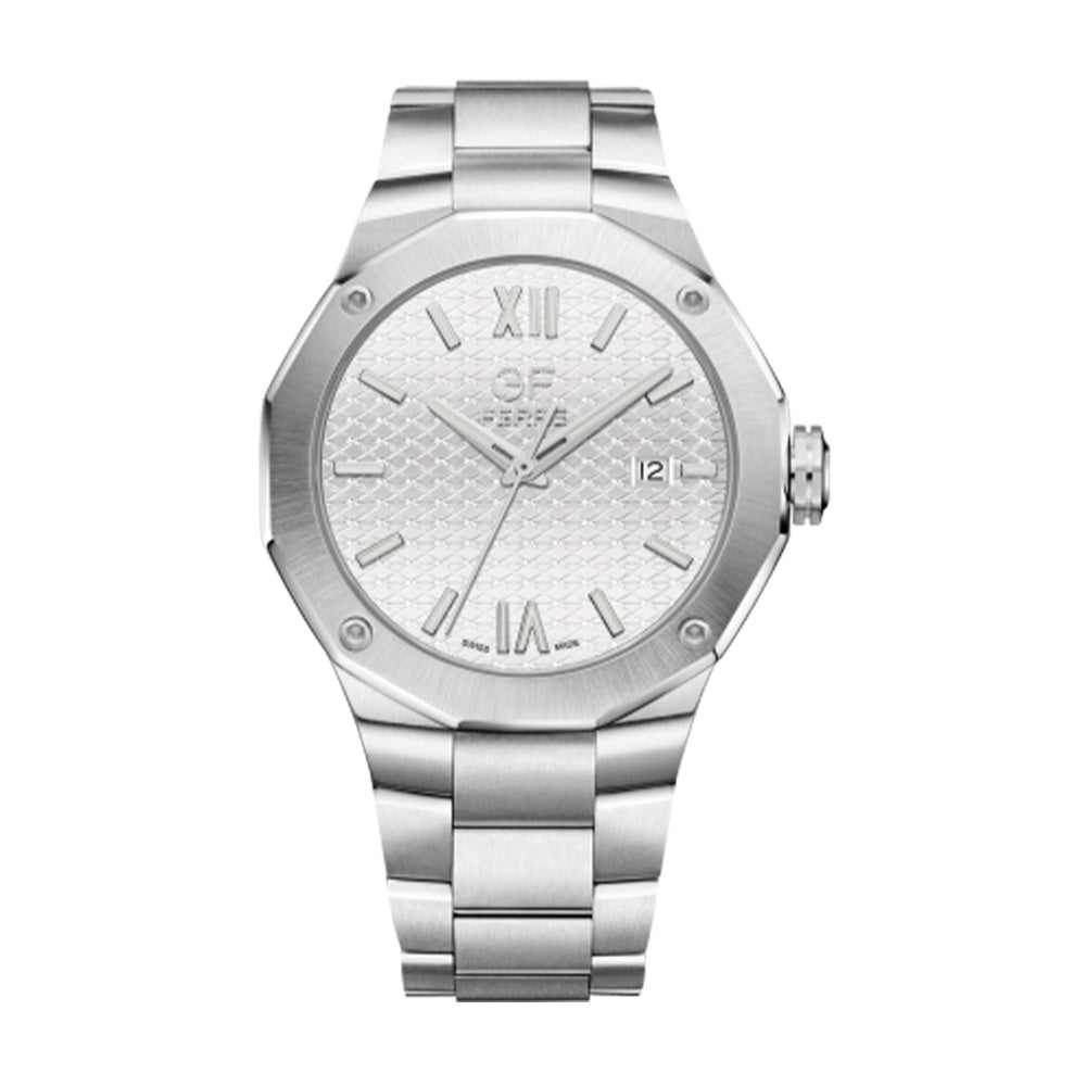 GF Ferre Men's White Dial Stainless Steel Watch GFSS170186G