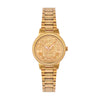 GF Ferre Women's Gold Dial Gold Plated Watch GFGP8105L