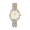GF Ferre Women's Silver Dial Two-Tone Zircon Watch GFTG5016LZ