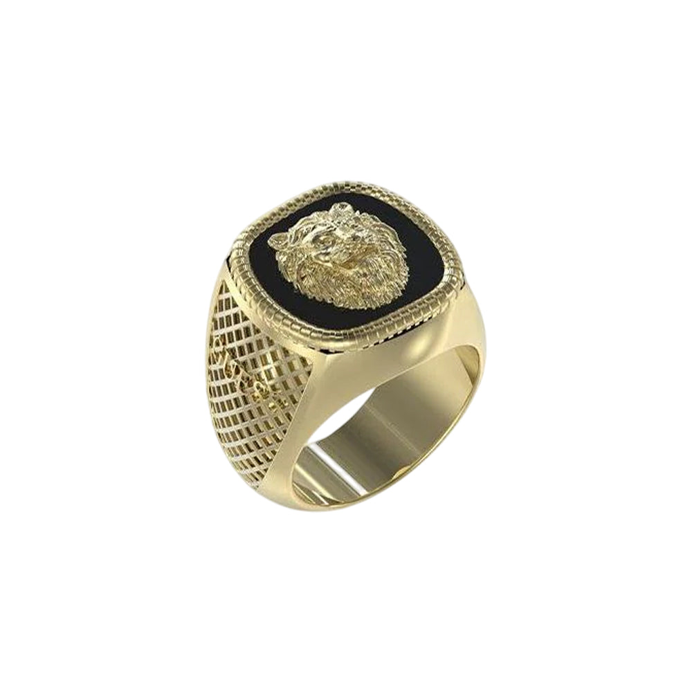 Guess Lion King Ring JUMR04003JWYGBK62 - Image 2