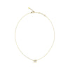Guess Bamboo Gold Crystal Necklace For Women JUBN05170JWYGT/U